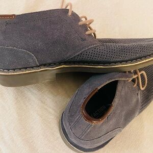 Men's Suede Oxford Shoes